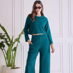 Stylish Teal Green Co-Ord Set for Women