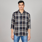Checks Viscose I-Fit Mens Casual Shirt