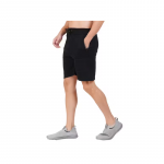 Men's Solid Black Shorts (Pack Of 5)