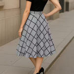 Women's Maxi Skirt with Elastic Waistband - Versatile and Fashionable