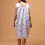 Cotton Short Nighty / Knee Length Nighty / Night Dress / Midi For Women & Girls