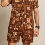 Night Suit & Night Wear Brown Night Suit & Nightwear Set