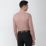 Checks Cotton Slim Fit Mens Formal Wear Shirt
