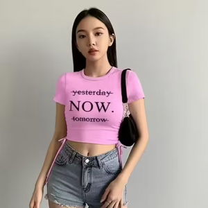 Lavender Side Dori Fancy Girls Tops & Tunics top tshirt for women crop top top for women top