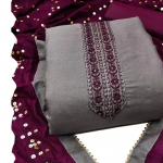 WOMENS COTTON UNSTITCH SALWAR SUIT